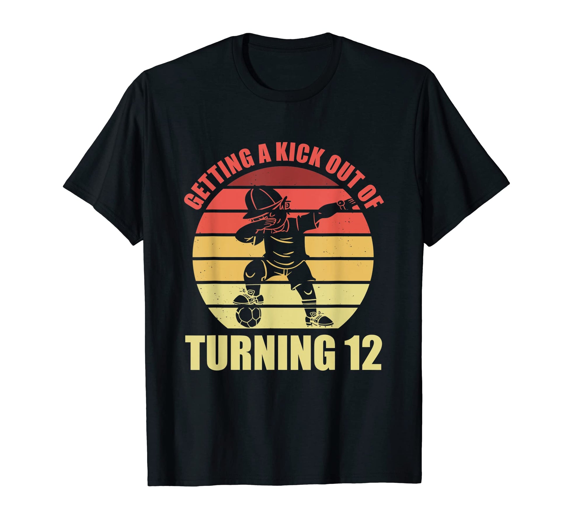 12 Year Old Happy 12Th Birthday Soccer T-Shirt - Graphic Print Men Women - T-Shirt, Sweatshirt, Hoodie