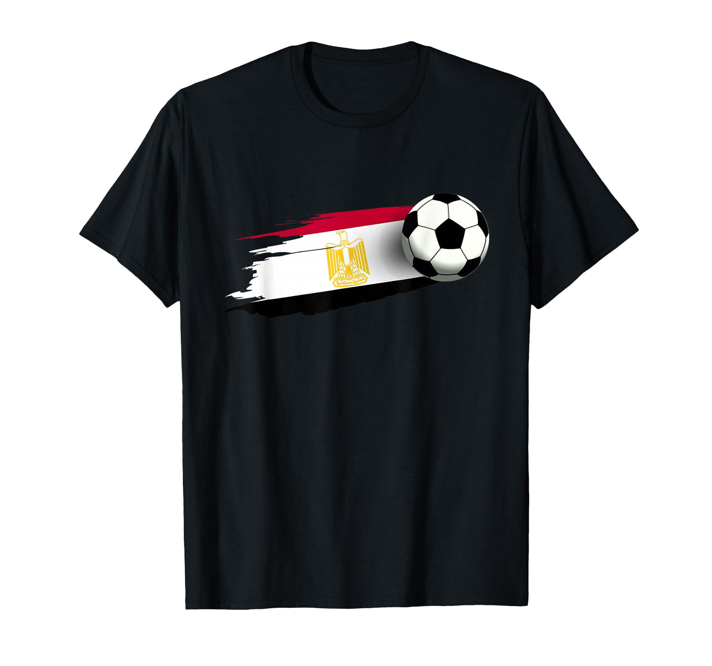 Egypt Flag Egyptian Soccer Flag T-Shirt - Streetwear Style for Adults - T-Shirt, Sweatshirt, Hoodie