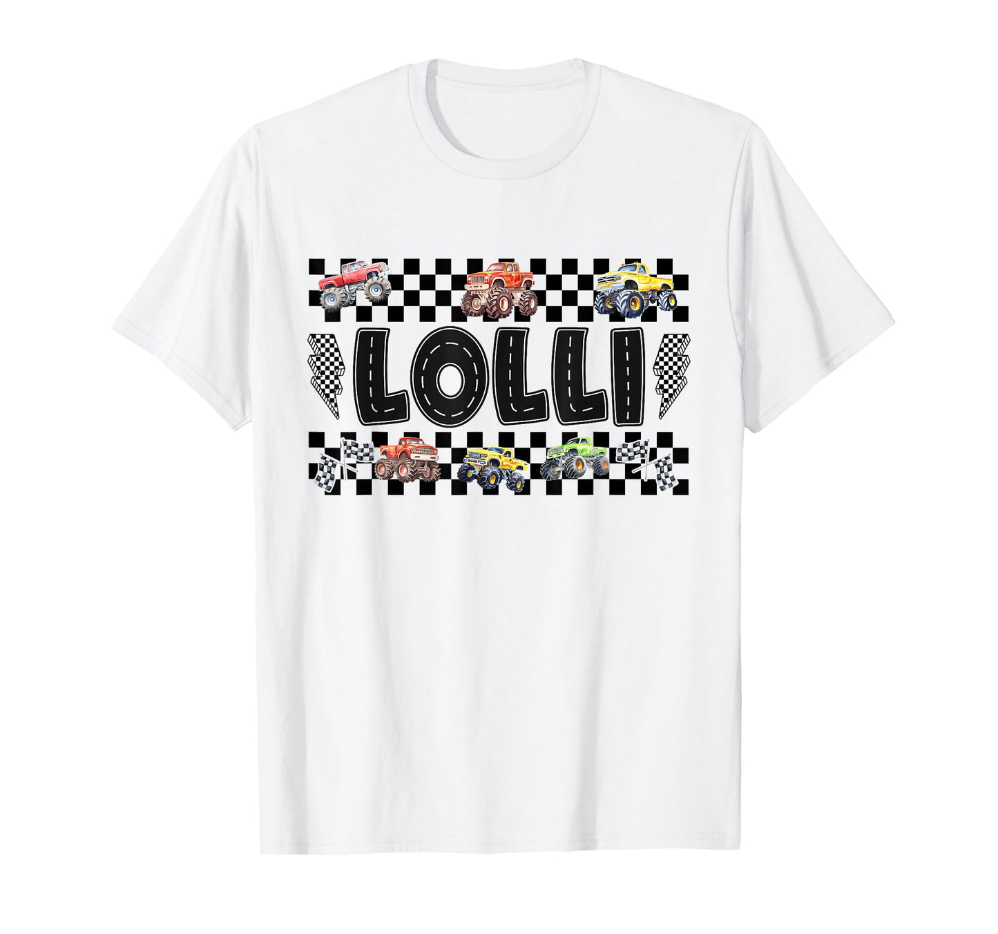 Lolli Monster Truck Family Crew T-Shirt - Streetwear Style Men Women - T-Shirt, Sweatshirt, Hoodie
