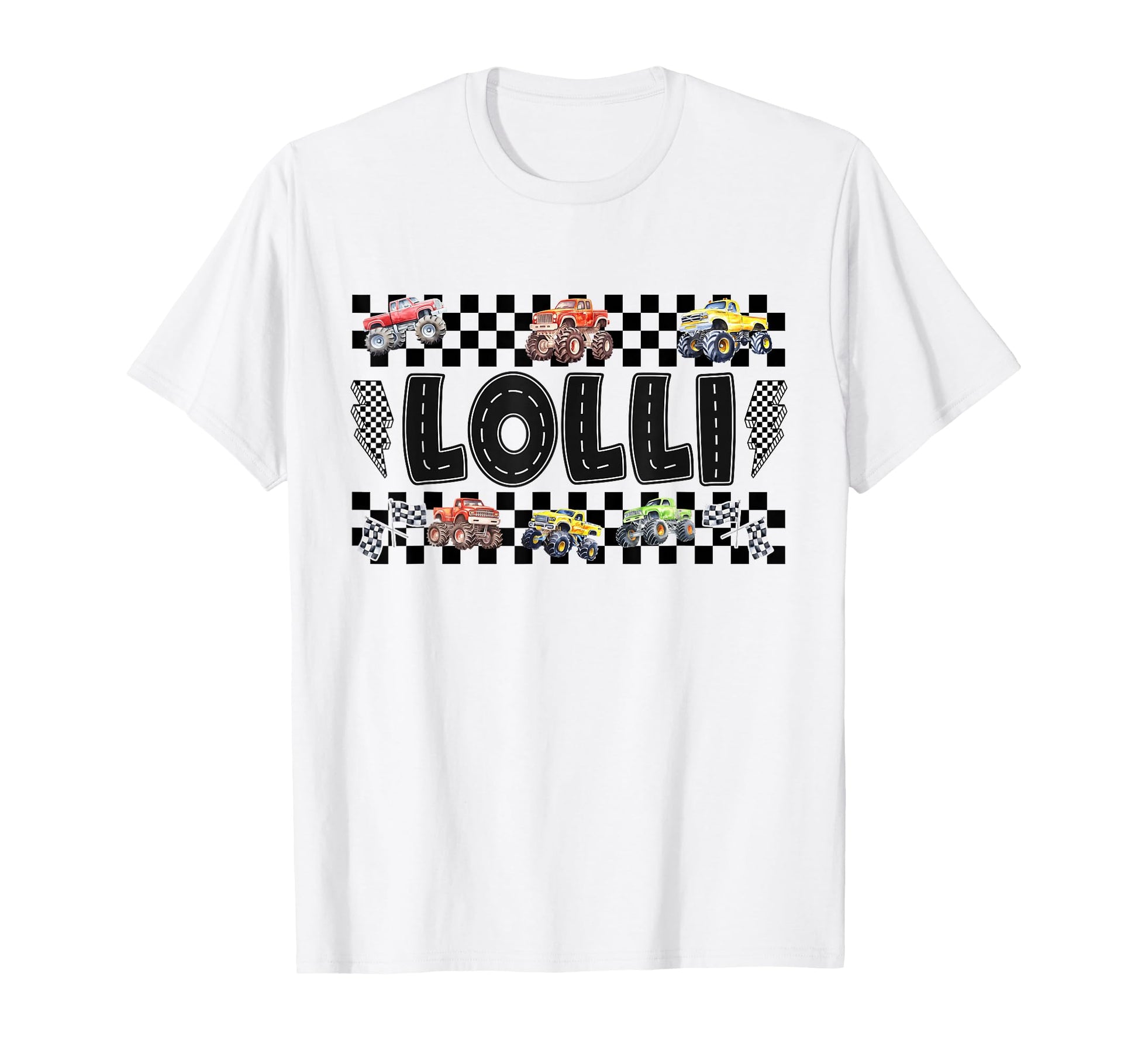 Lolli Monster Truck Family Crew T-Shirt - Streetwear Style Men Women - T-Shirt, Sweatshirt, Hoodie