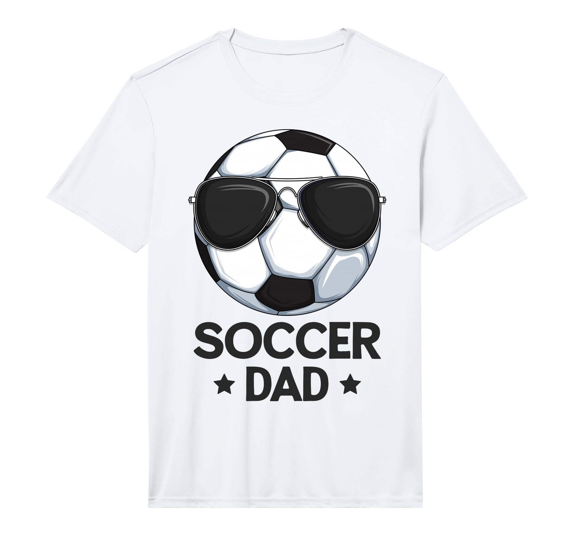 Mens Soccer Dad Futbol Performance T-Shirt - Graphic Print Unisex - T-Shirt, Sweatshirt, Hoodie
