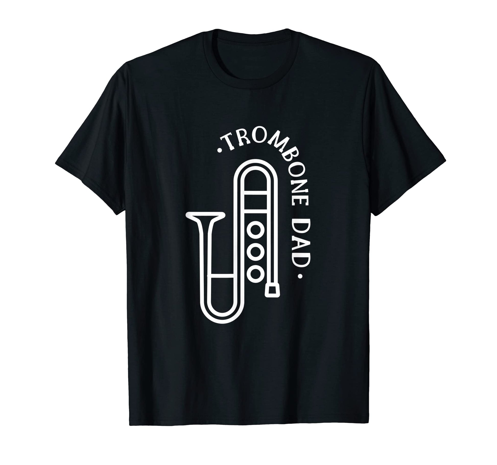 Trombone Dad Music Player Trombonist T-Shirt - Trendy Graphic for Adults - T-Shirt, Sweatshirt, Hoodie