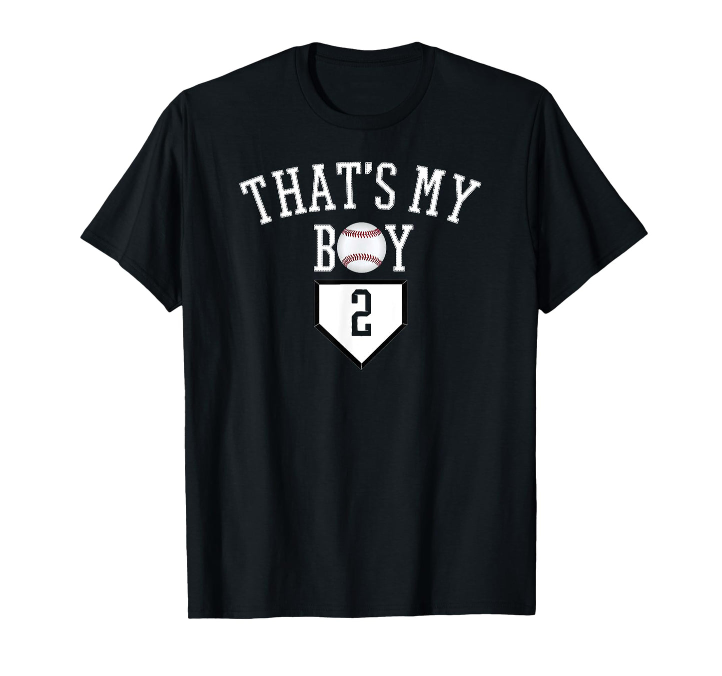 Thats My 2 Baseball Number 2 T-Shirt - Casual Everyday Wear Men Women - T-Shirt, Sweatshirt, Hoodie