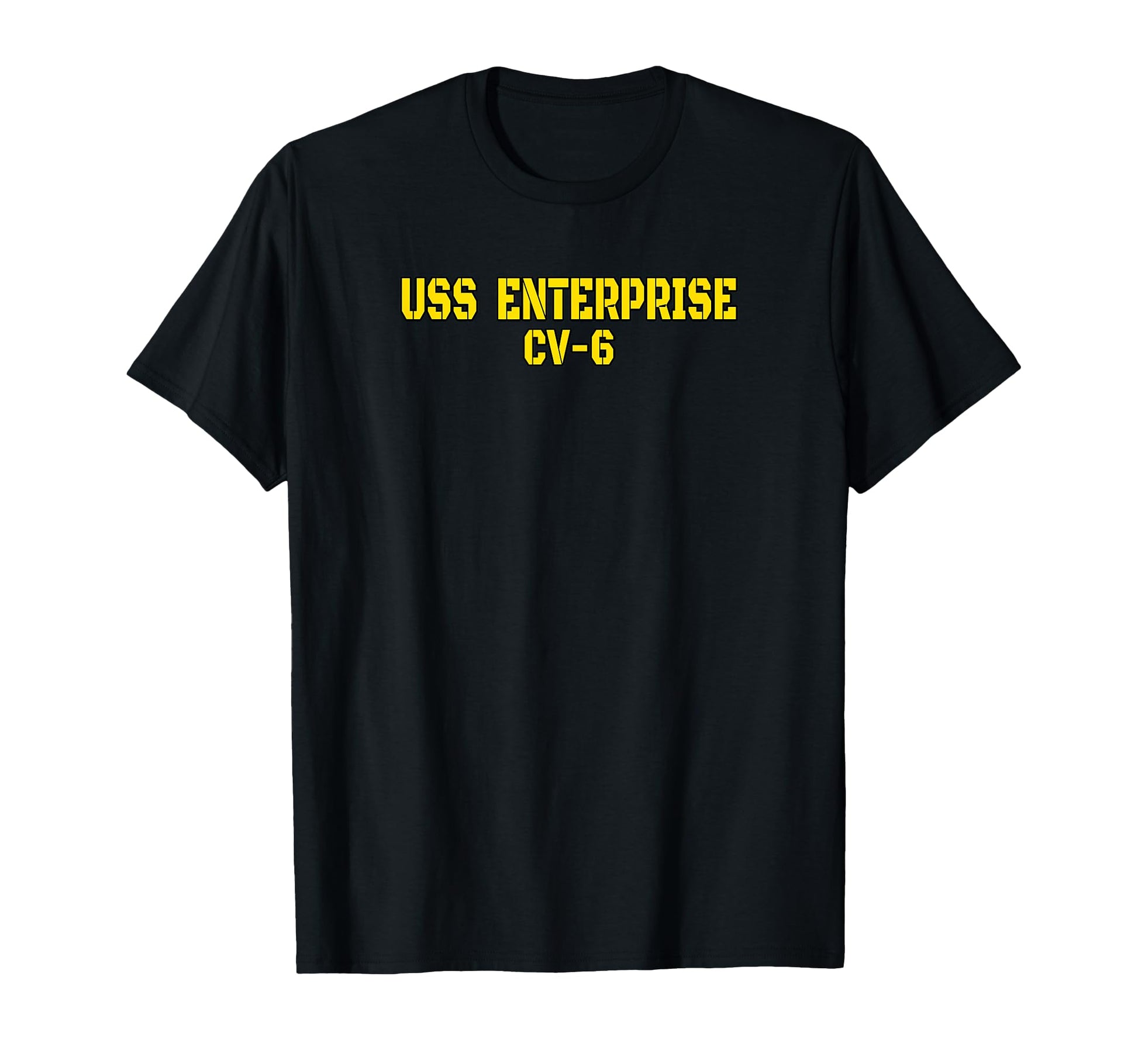 Aircraft Carrier Enterprise Cv 6 T-Shirt - Fun Novelty Design Unisex - T-Shirt, Sweatshirt, Hoodie