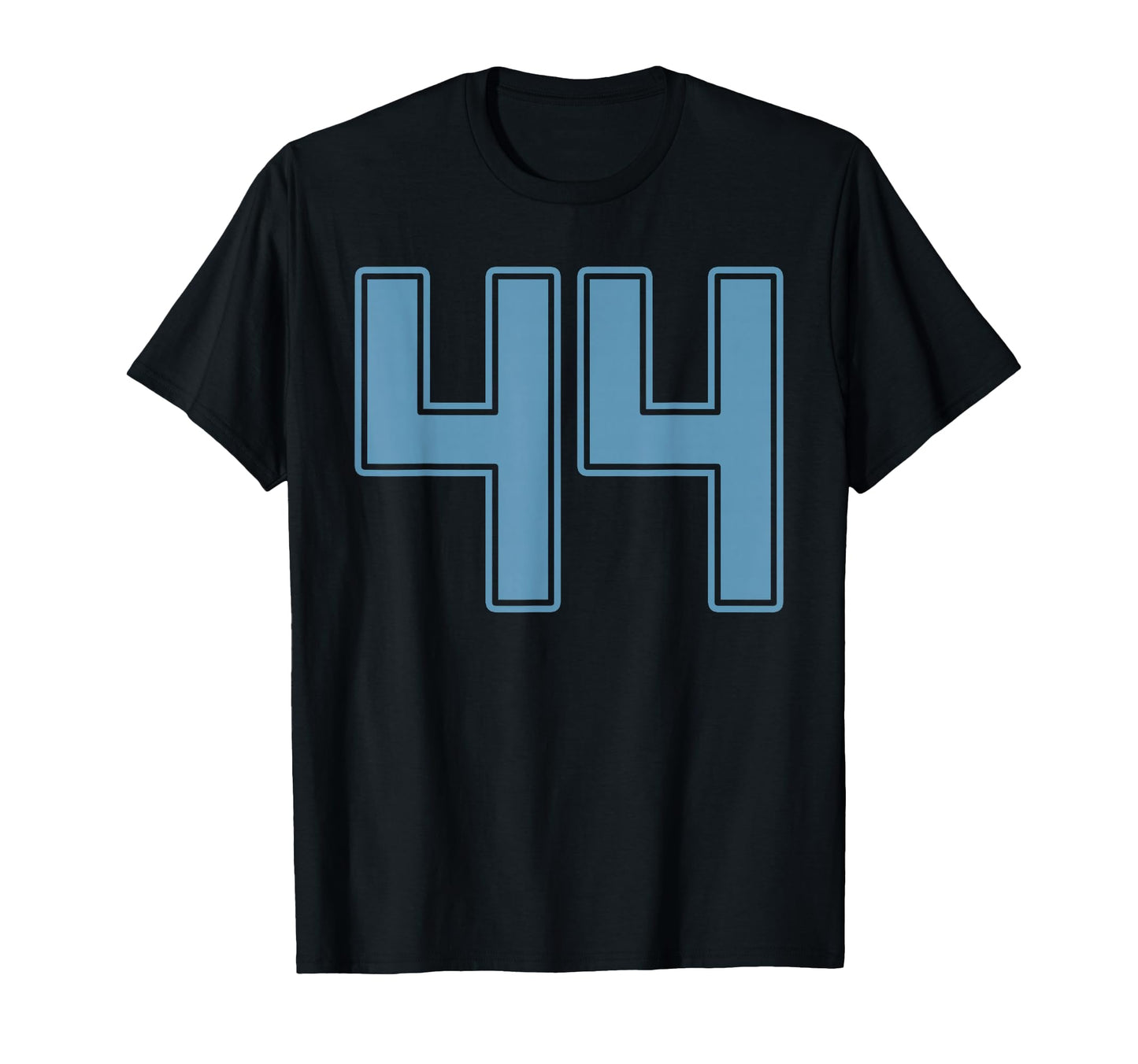 Light Blue Number 44 Jersey Player T-Shirt - Aesthetic Graphic for Adults - T-Shirt, Sweatshirt, Hoodie
