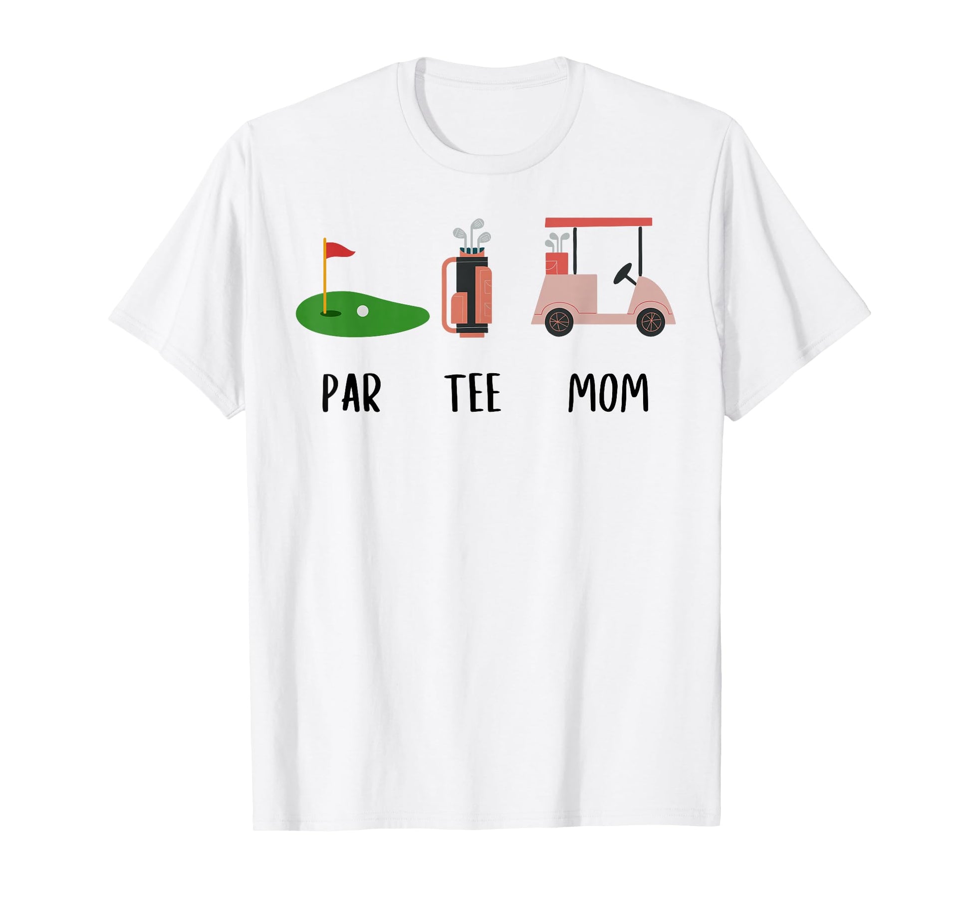Funny Par Mom Partee Golf Matching T-Shirt - Trendy Graphic Men Women - T-Shirt, Sweatshirt, Hoodie