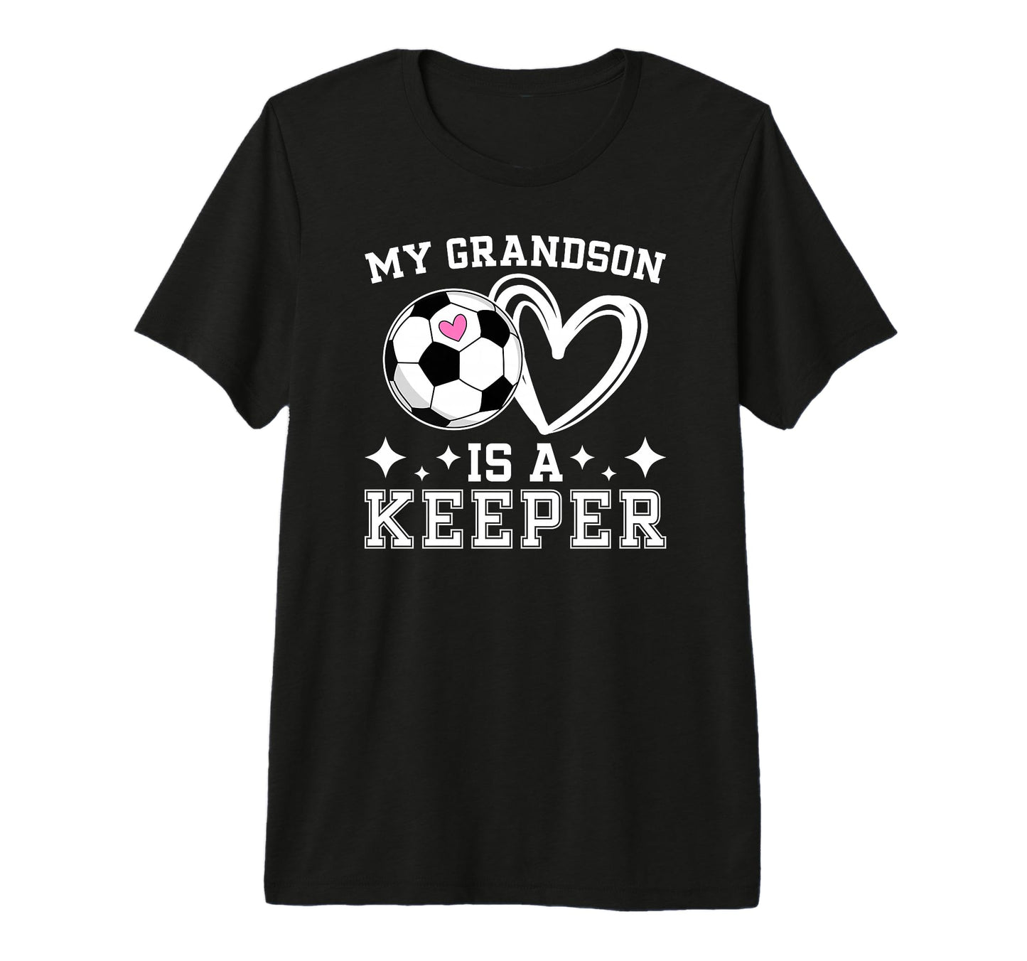Proud Soccer Keeper Grandma T-Shirt - Casual Everyday Wear for Adults - T-Shirt, Sweatshirt, Hoodie