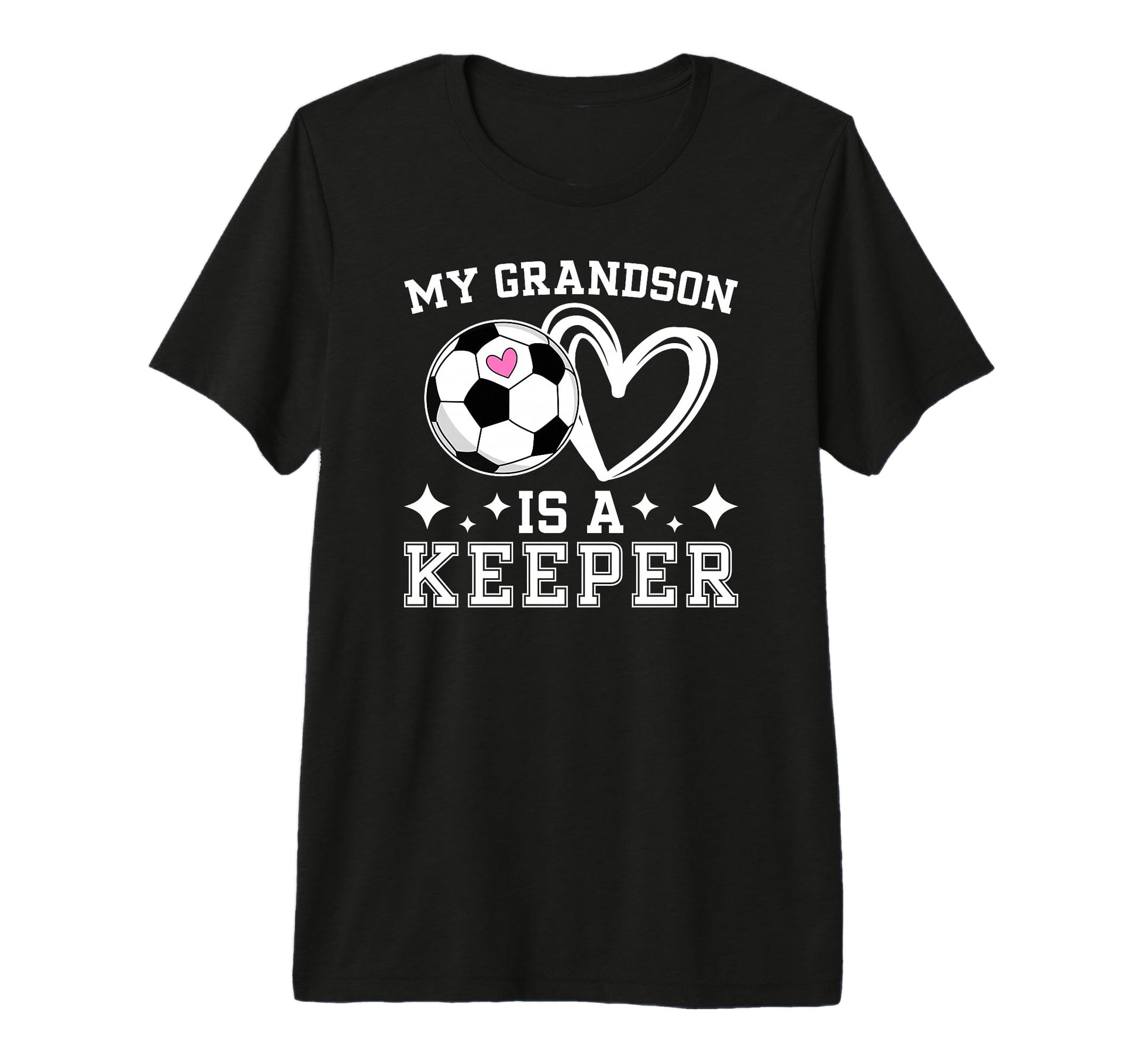 Proud Soccer Keeper Grandma T-Shirt - Casual Everyday Wear for Adults - T-Shirt, Sweatshirt, Hoodie