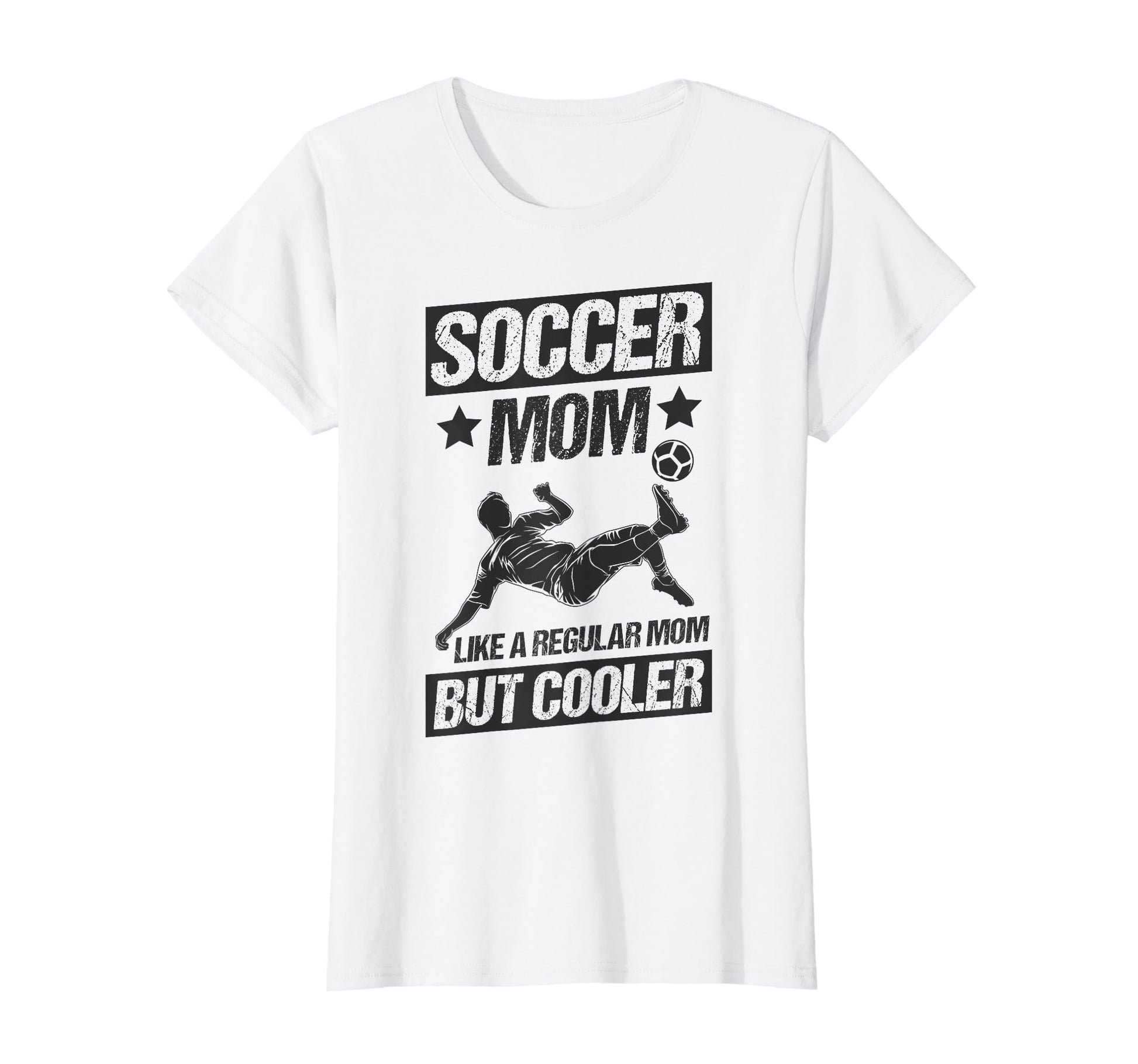 Soccer Mom Like Regular Mom But Cooler T-Shirt - Graphic Print Unisex - T-Shirt, Sweatshirt, Hoodie