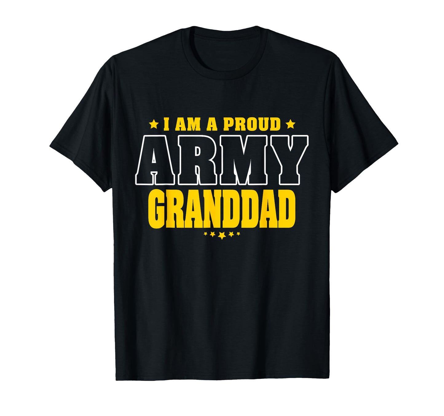 Proud Army Granddad Patriotic Pride T-Shirt - Minimalist Print Men Women - T-Shirt, Sweatshirt, Hoodie