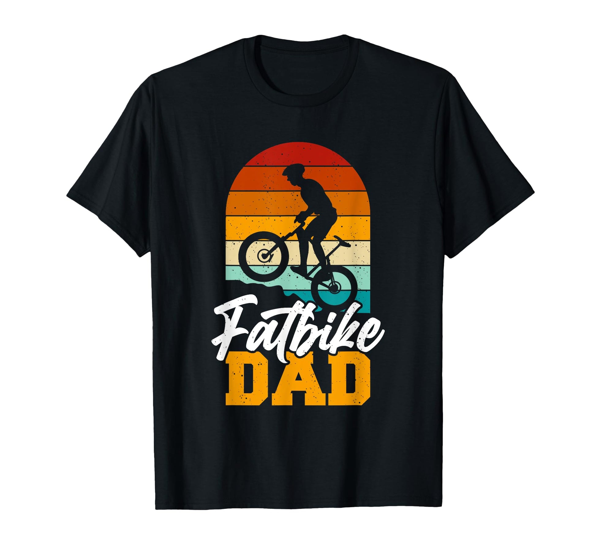 Fathers Day Biking Fat Bike Father T-Shirt - Novelty Apparel Men Women - T-Shirt, Sweatshirt, Hoodie