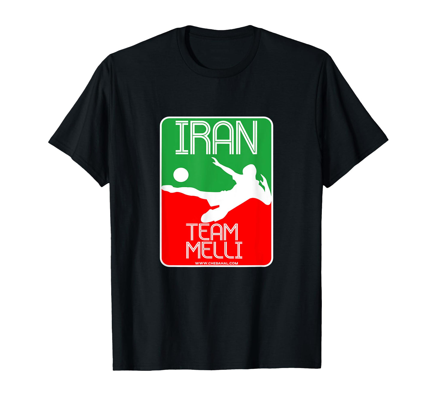 Iran Team Melli T-Shirt - Fun Novelty Design for Adults - T-Shirt, Sweatshirt, Hoodie