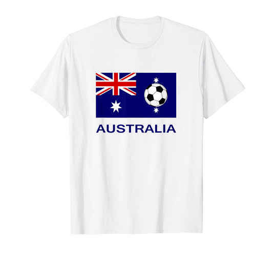 Australia Futbol Soccer T-Shirt - Casual Everyday Wear for Adults - T-Shirt, Sweatshirt, Hoodie
