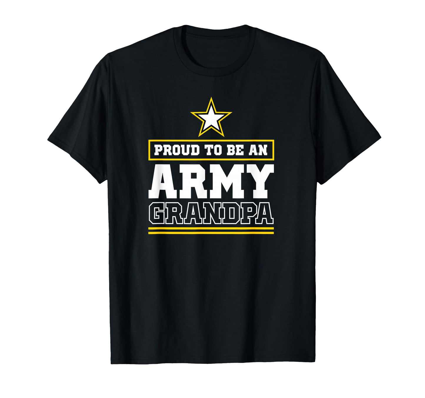 Mens Proud Army Grandpa Proud To Be Army T-Shirt - Unique Graphic Unisex - T-Shirt, Sweatshirt, Hoodie
