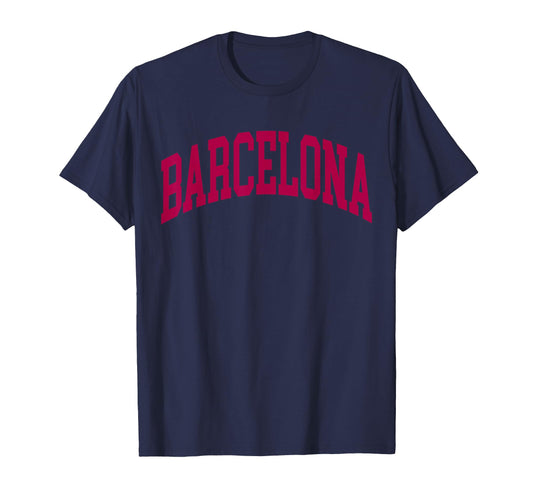 Barcelona Sports T-Shirt - Fun Novelty Design Men Women - T-Shirt, Sweatshirt, Hoodie