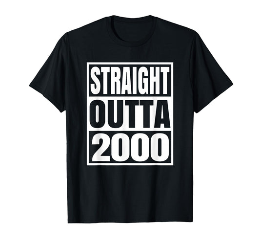 2000 T Shirts Funny 2000 Birthday T-Shirt - Novelty Apparel Unisex - T-Shirt, Sweatshirt, Hoodie