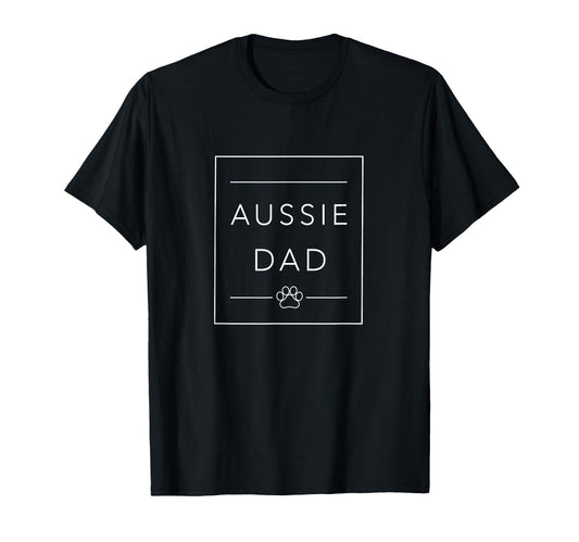 Best Aussie Dad Minimalist Australian T-Shirt - Minimalist Print Men Women - T-Shirt, Sweatshirt, Hoodie