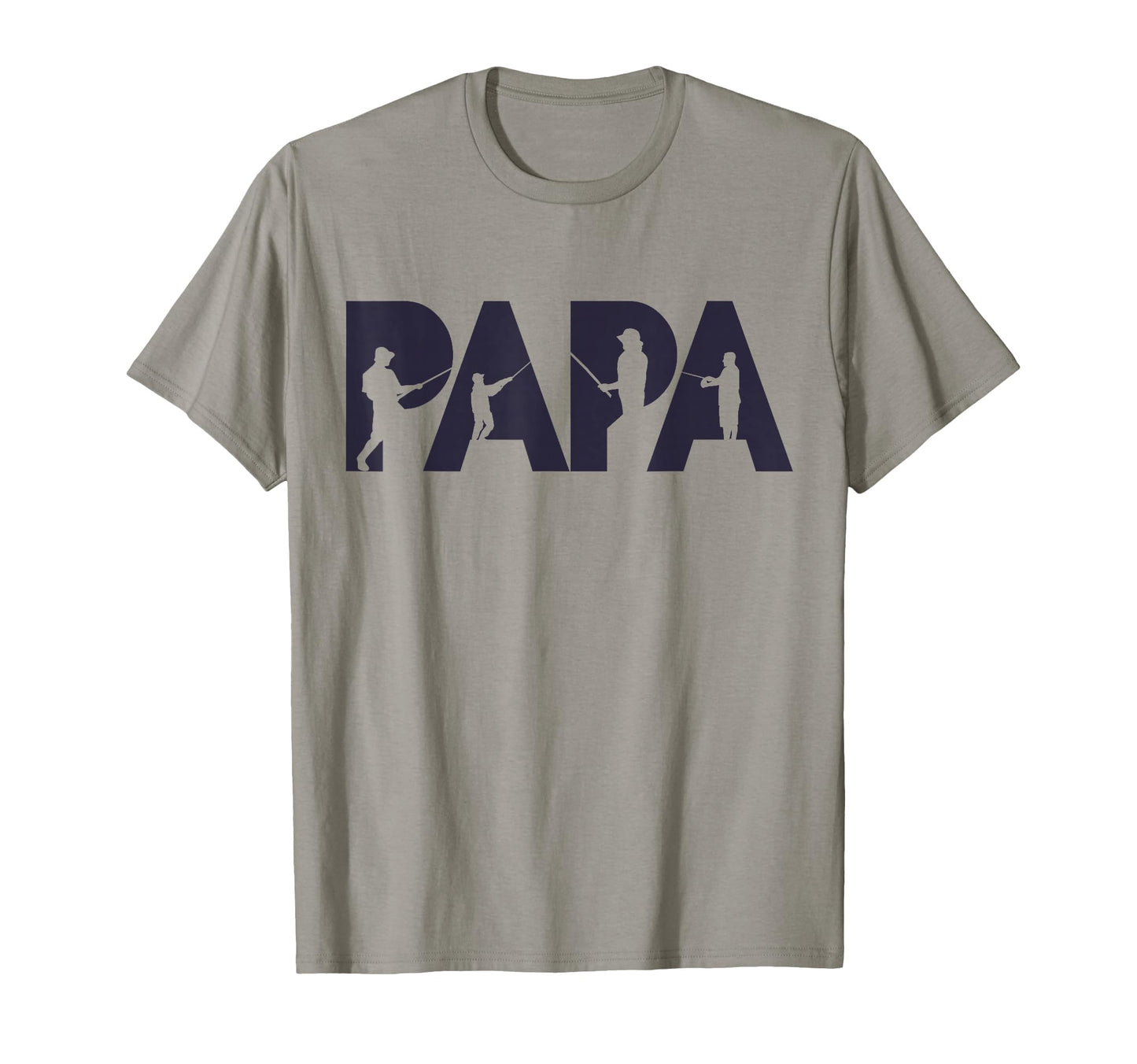 Fisherman Papa Funny Fisher Dad T-Shirt - Streetwear Style for Adults - T-Shirt, Sweatshirt, Hoodie