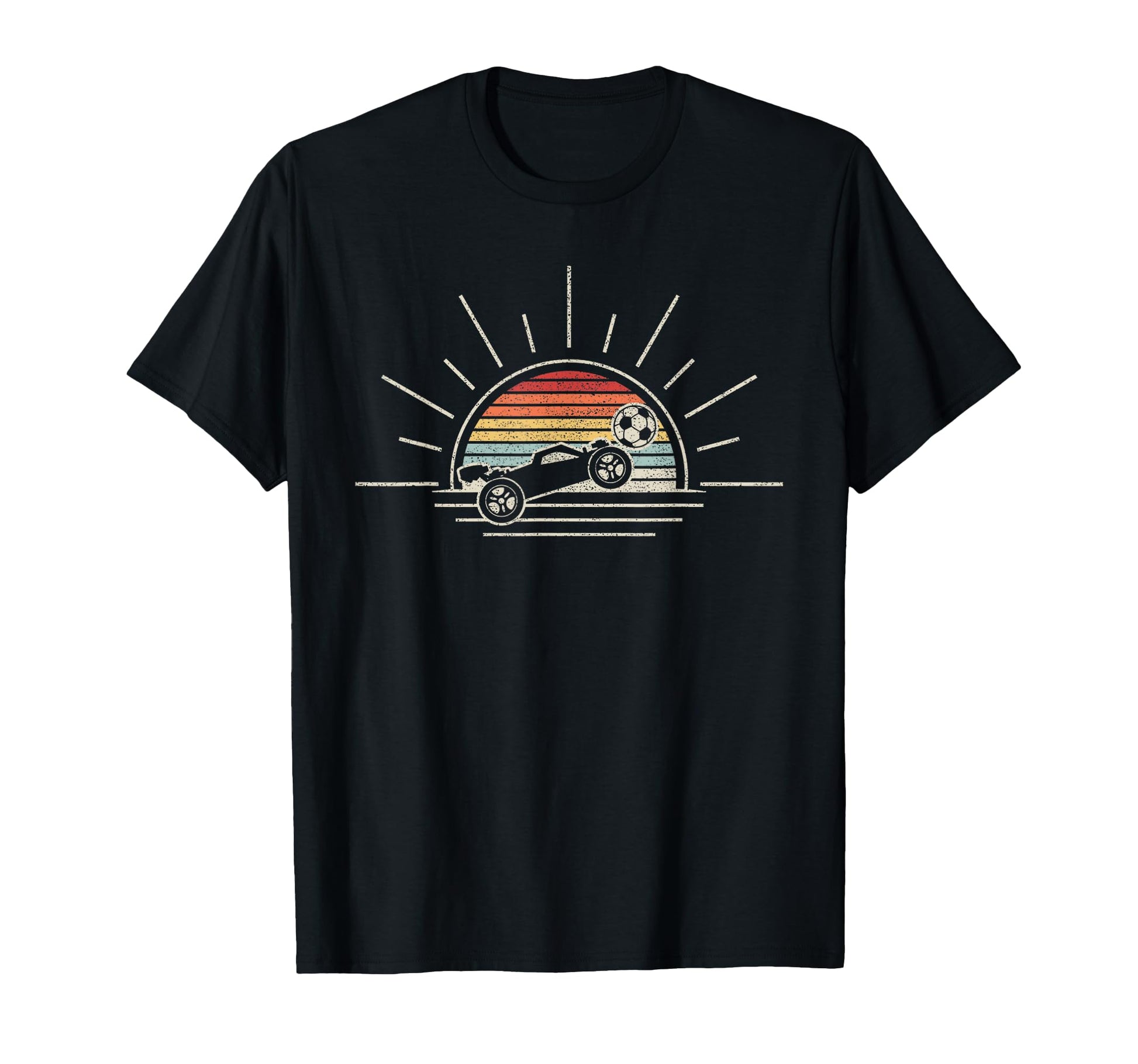 Rocket Soccer Car T-Shirt - Fun Novelty Design for Adults - T-Shirt, Sweatshirt, Hoodie