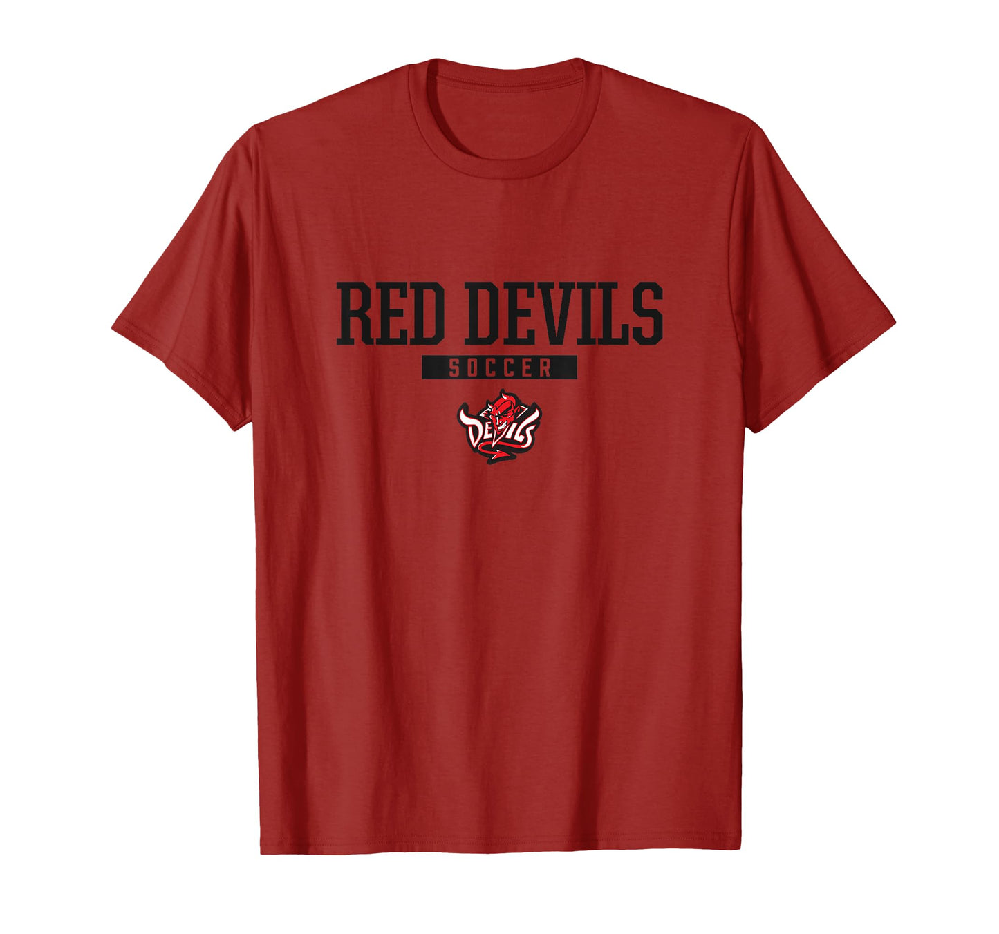 Central Red Devils High School Gear T-Shirt - Fun Novelty Design for Adults - T-Shirt, Sweatshirt, Hoodie