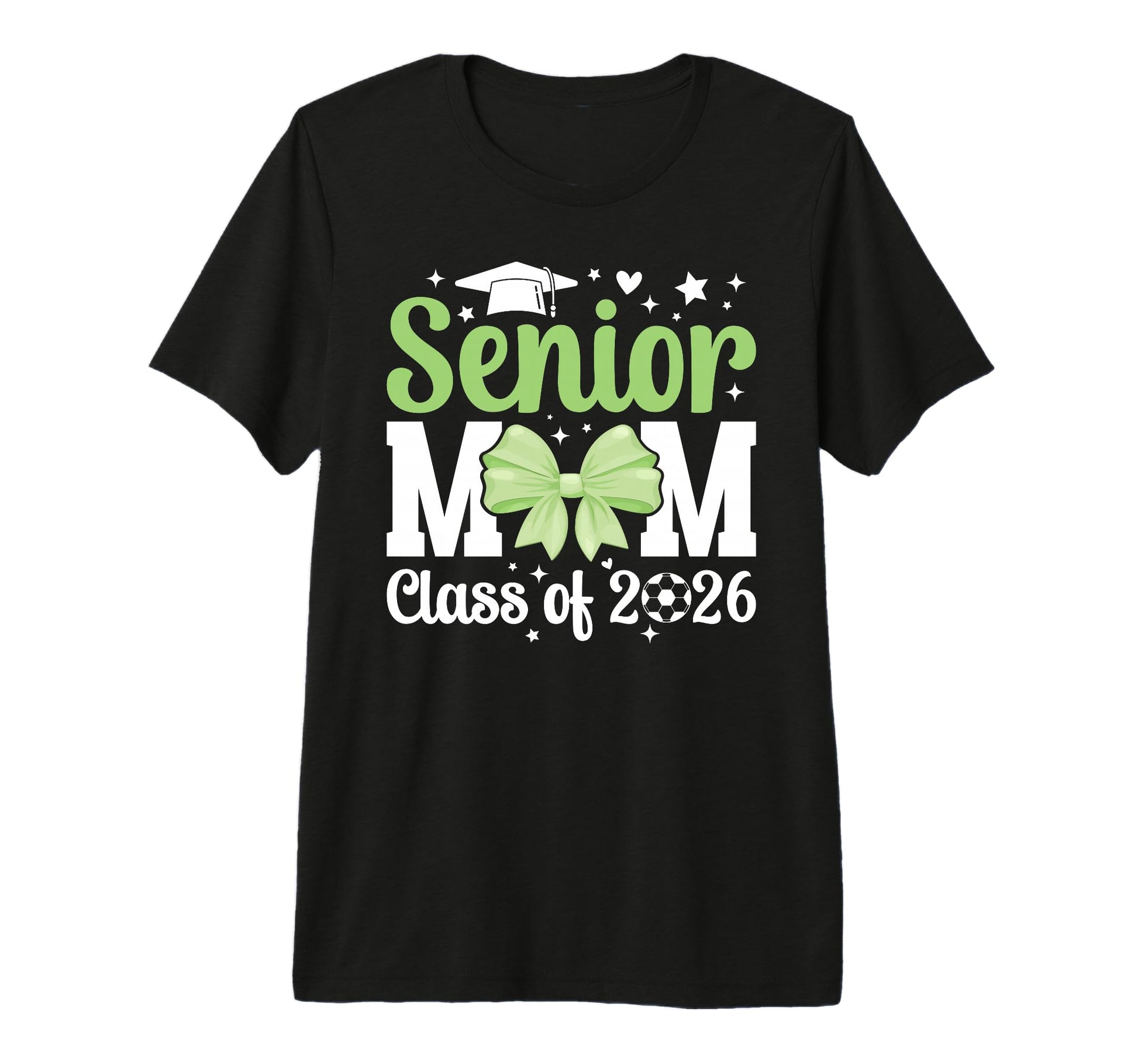 Soccer Senior Mom Class 2026 Soccer Senior T-Shirt - Graphic Print Unisex - T-Shirt, Sweatshirt, Hoodie