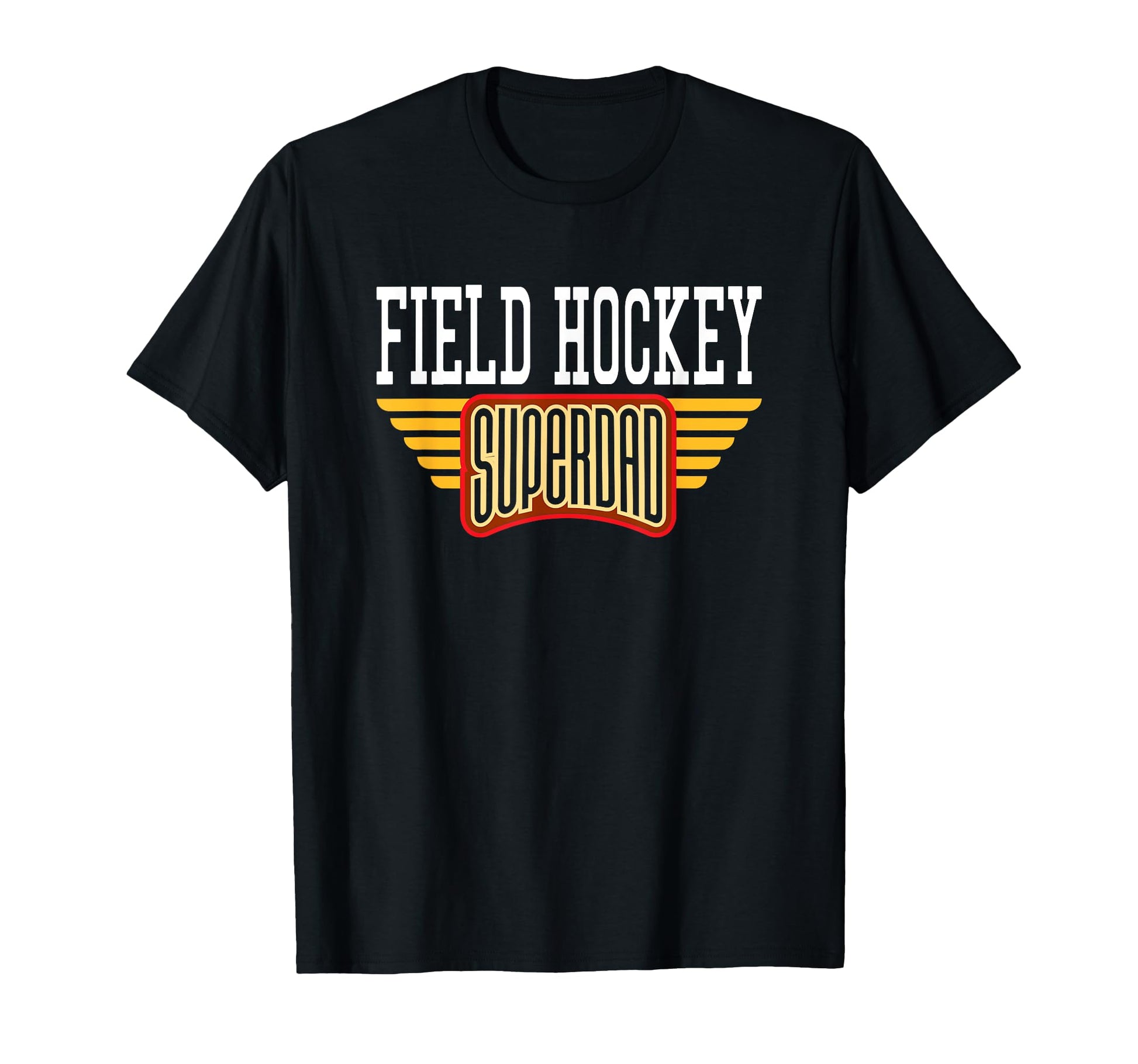 Mens Field Hockey Superdad Gift Hockey T-Shirt - Unique Graphic Unisex - T-Shirt, Sweatshirt, Hoodie