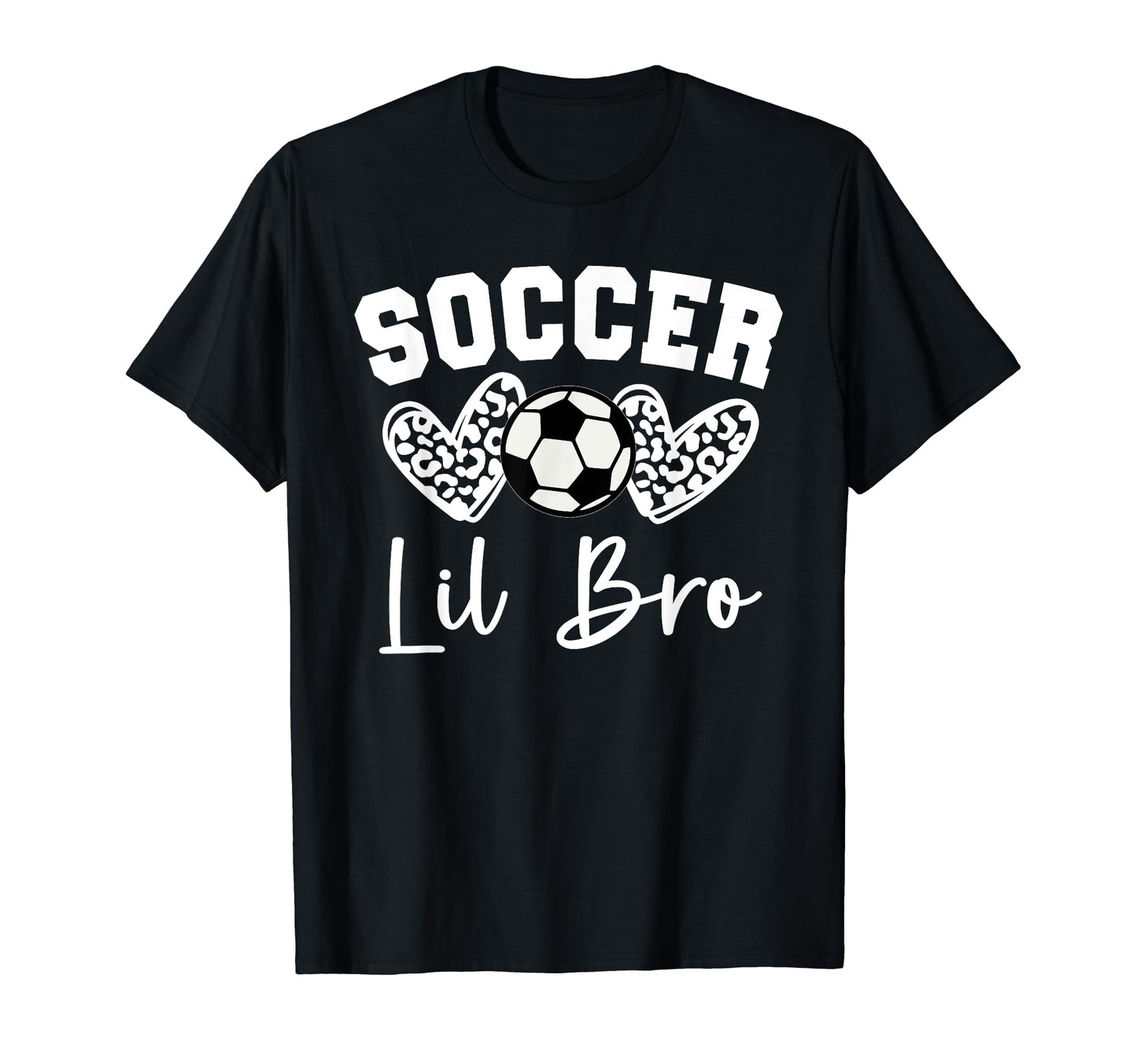Soccer Lil Bro Matching Family T-Shirt - Casual Everyday Wear for Adults - T-Shirt, Sweatshirt, Hoodie