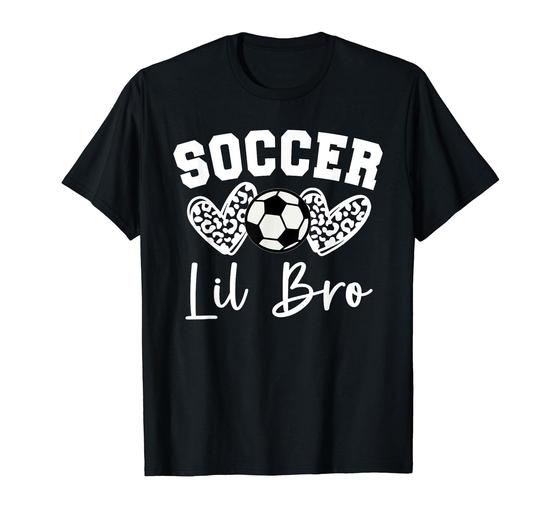 Soccer Lil Bro Matching Family T-Shirt - Casual Everyday Wear for Adults - T-Shirt, Sweatshirt, Hoodie