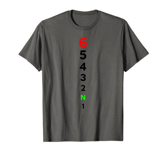 6 Up 1 Down 65432N1 Very Funny Gifts T-Shirt - Novelty Apparel Men Women - T-Shirt, Sweatshirt, Hoodie