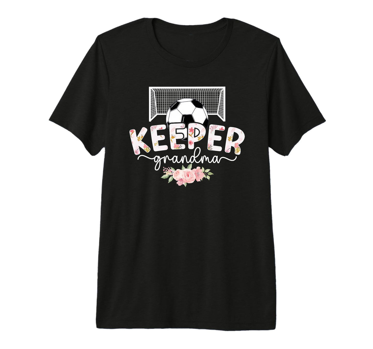 Soccer Keeper Grandma Soccer Goalie T-Shirt - Custom Art Print Men Women - T-Shirt, Sweatshirt, Hoodie