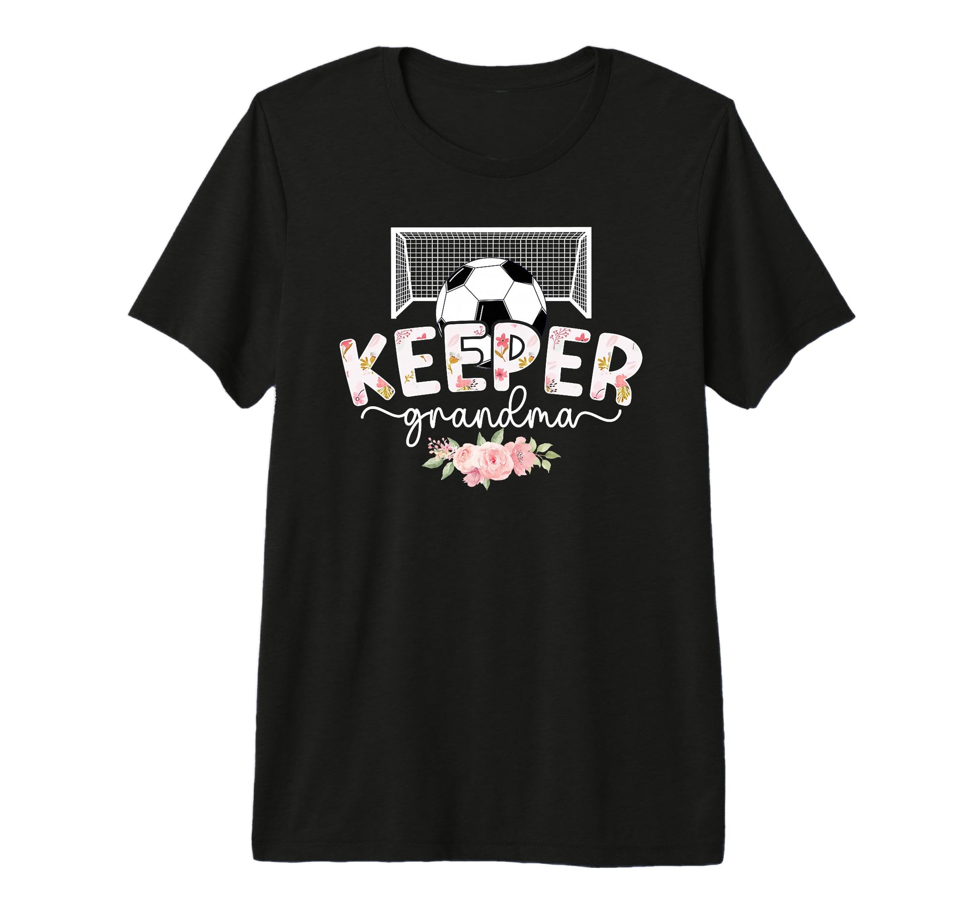 Soccer Keeper Grandma Soccer Goalie T-Shirt - Custom Art Print Men Women - T-Shirt, Sweatshirt, Hoodie