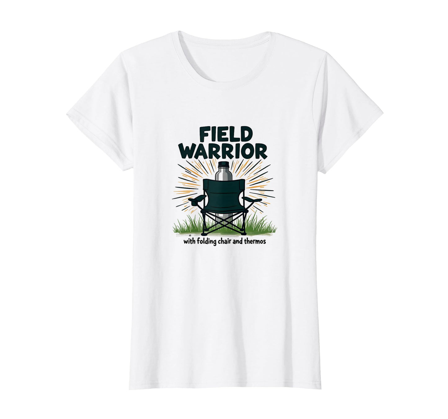 Soccer Mom Field Warrior Chair T-Shirt - Casual Everyday Wear Unisex - T-Shirt, Sweatshirt, Hoodie