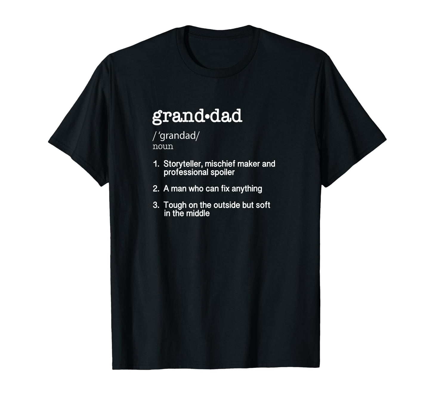 Granddad Definition Funny T-Shirt - Fun Novelty Design for Adults - T-Shirt, Sweatshirt, Hoodie