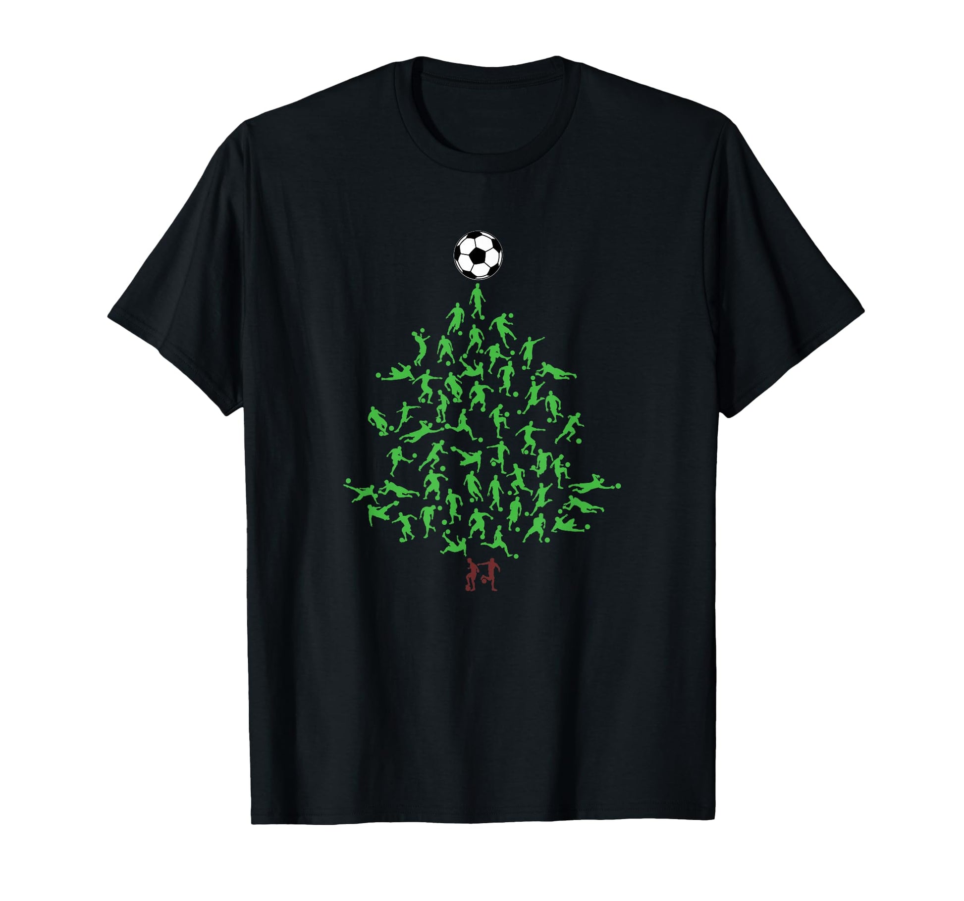 Soccer Player Tree T-Shirt - Casual Everyday Wear Unisex - T-Shirt, Sweatshirt, Hoodie