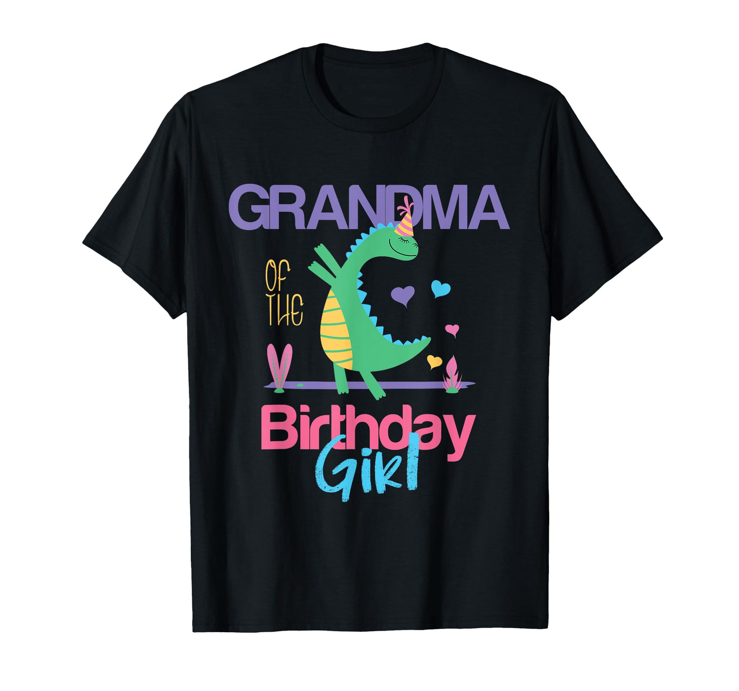 Grandma Birthday Dinosaur Theme T-Shirt - Aesthetic Graphic Unisex - T-Shirt, Sweatshirt, Hoodie