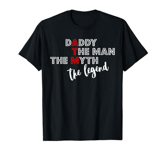 Atm Daddy Myth Legend Gift Dad T-Shirt - Graphic Print for Adults - T-Shirt, Sweatshirt, Hoodie