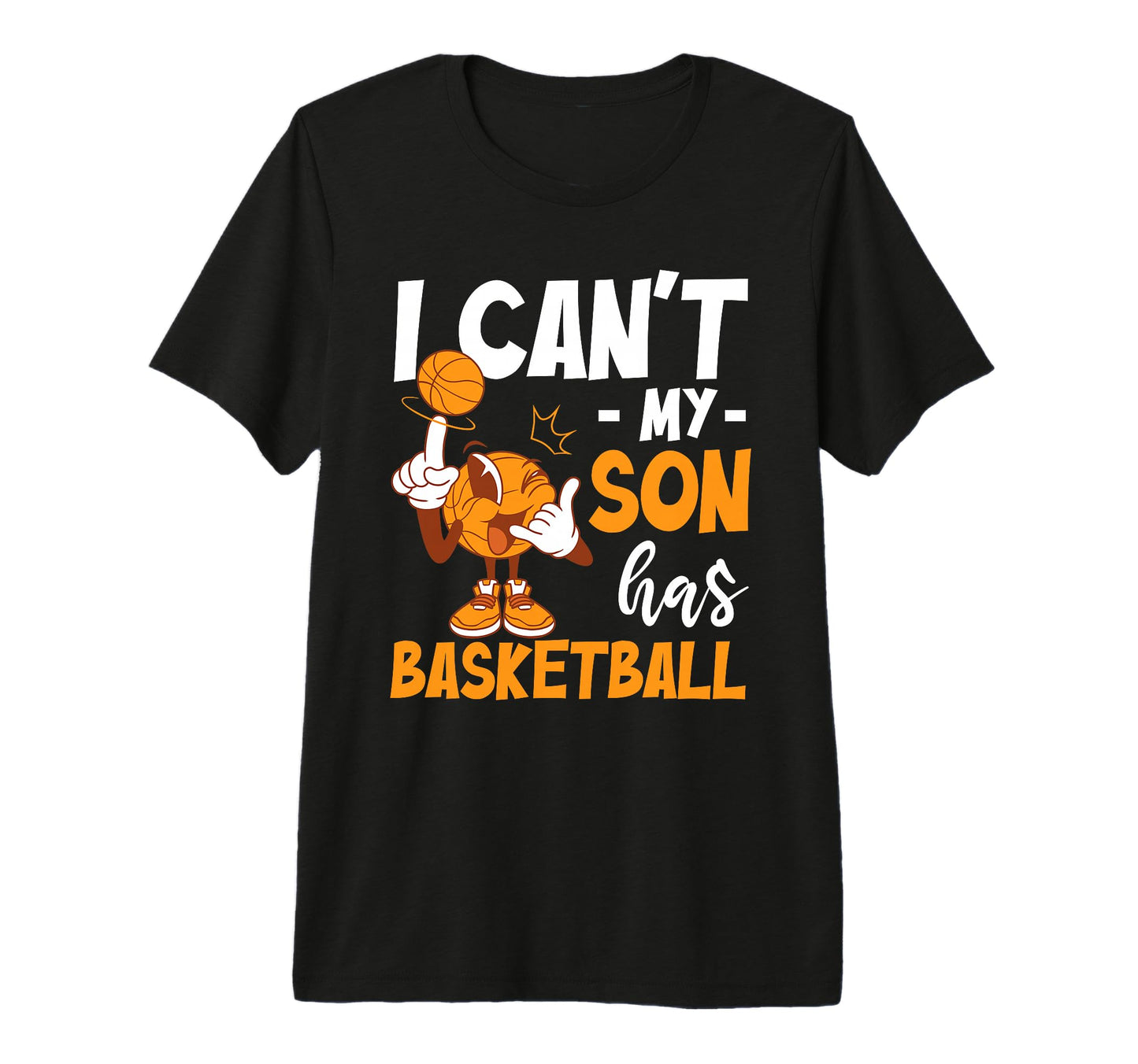 Fathers Day Basketball Dad Game Day Tri T-Shirt - Custom Art Print Unisex - T-Shirt, Sweatshirt, Hoodie