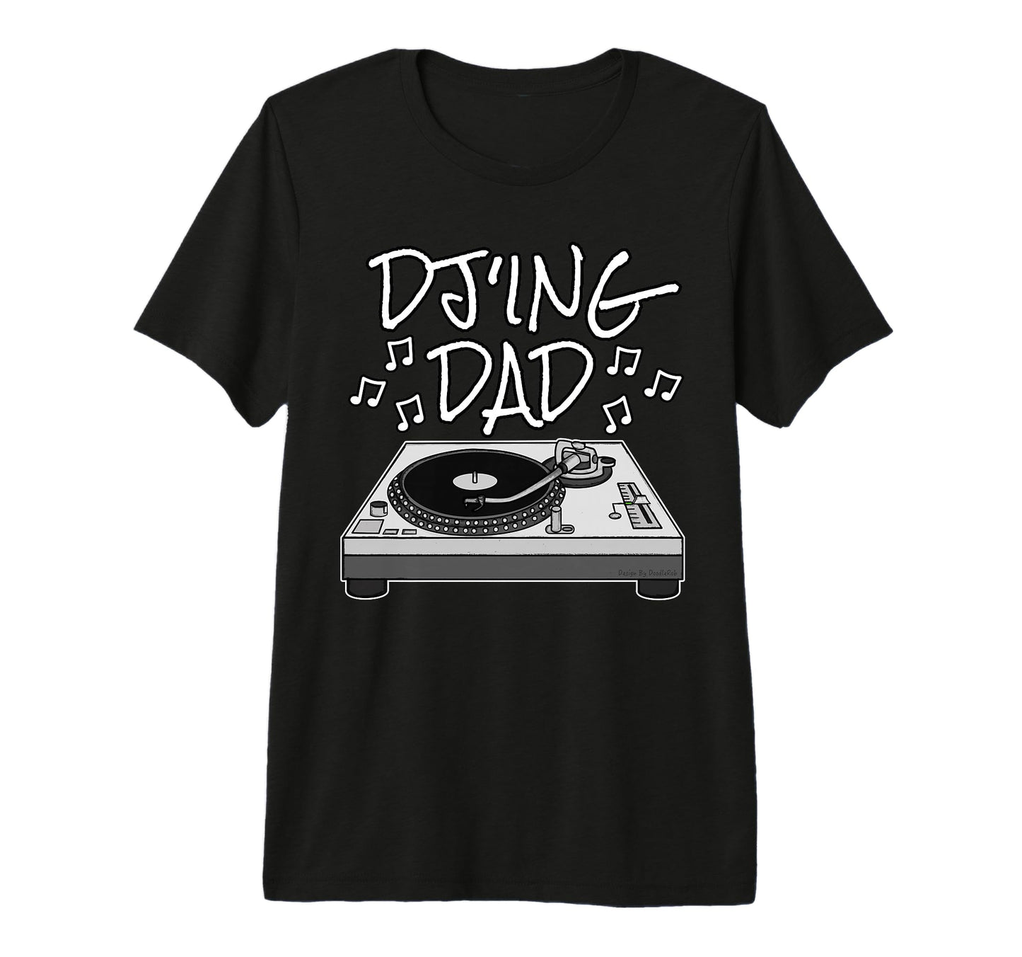 Mens Fathers Day Dj Djing Dad Music T-Shirt - Trendy Graphic Men Women - T-Shirt, Sweatshirt, Hoodie