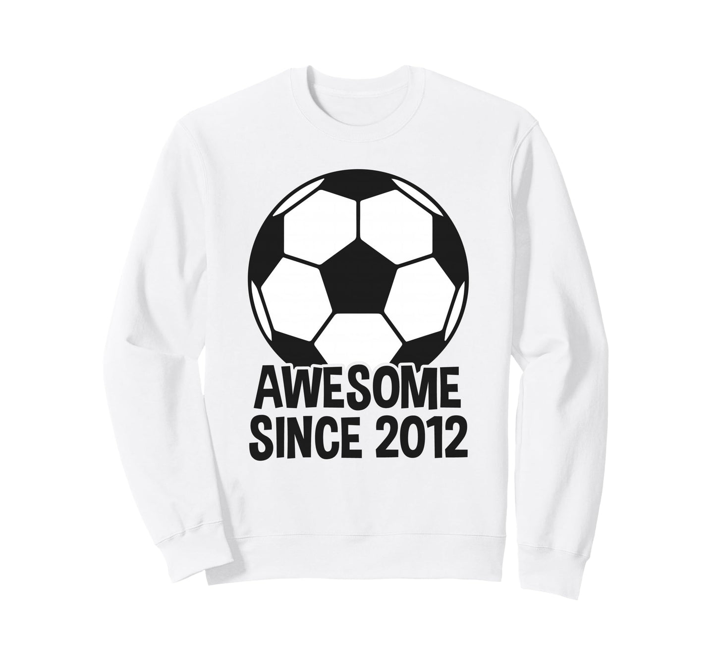 Awesome Since 2012 14Th Birthday 14 Sweatshirt - Trendy Graphic Unisex - T-Shirt, Sweatshirt, Hoodie