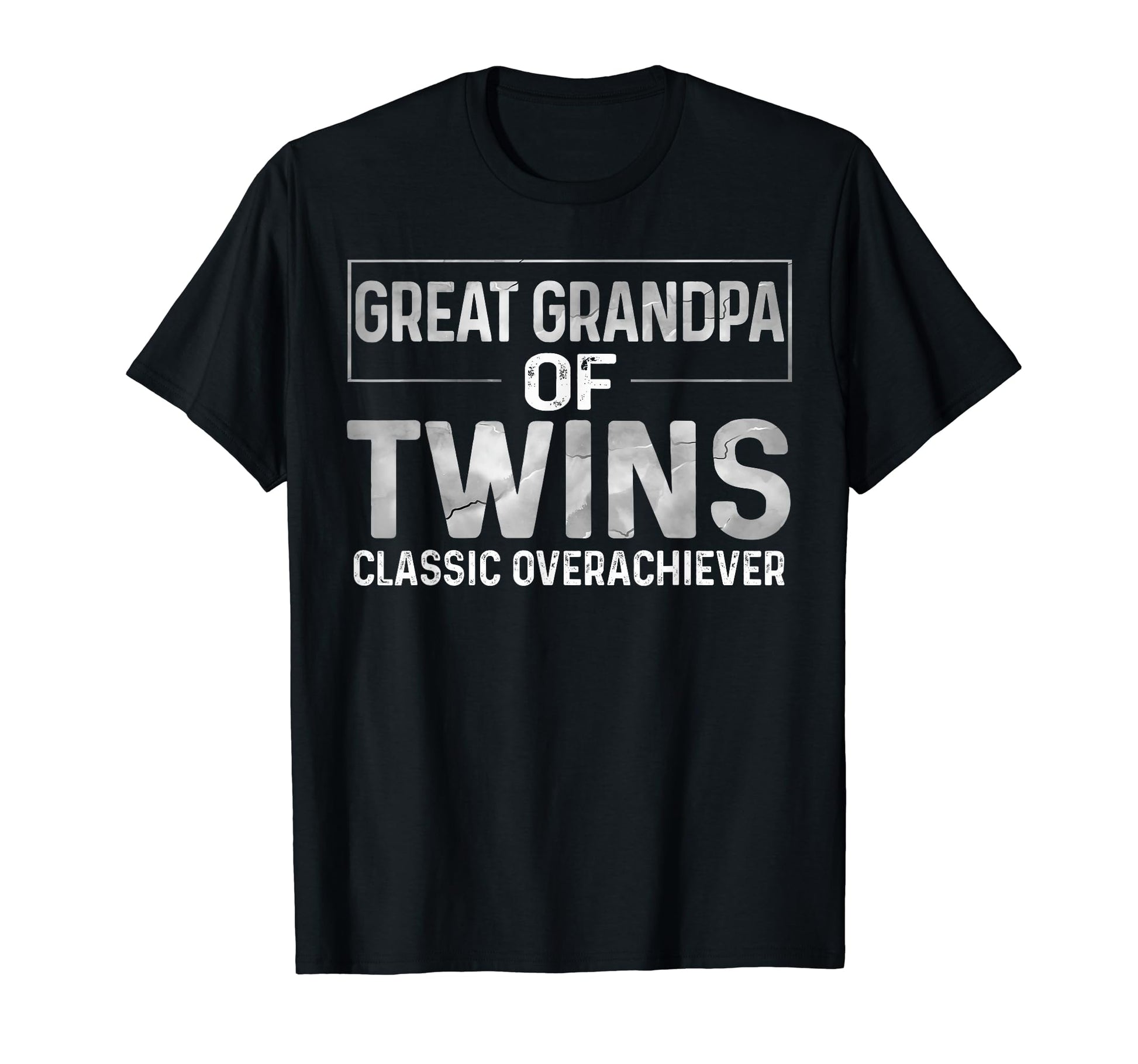 Mens Great Grandpa Twins T-Shirt - Custom Art Print for Adults - T-Shirt, Sweatshirt, Hoodie