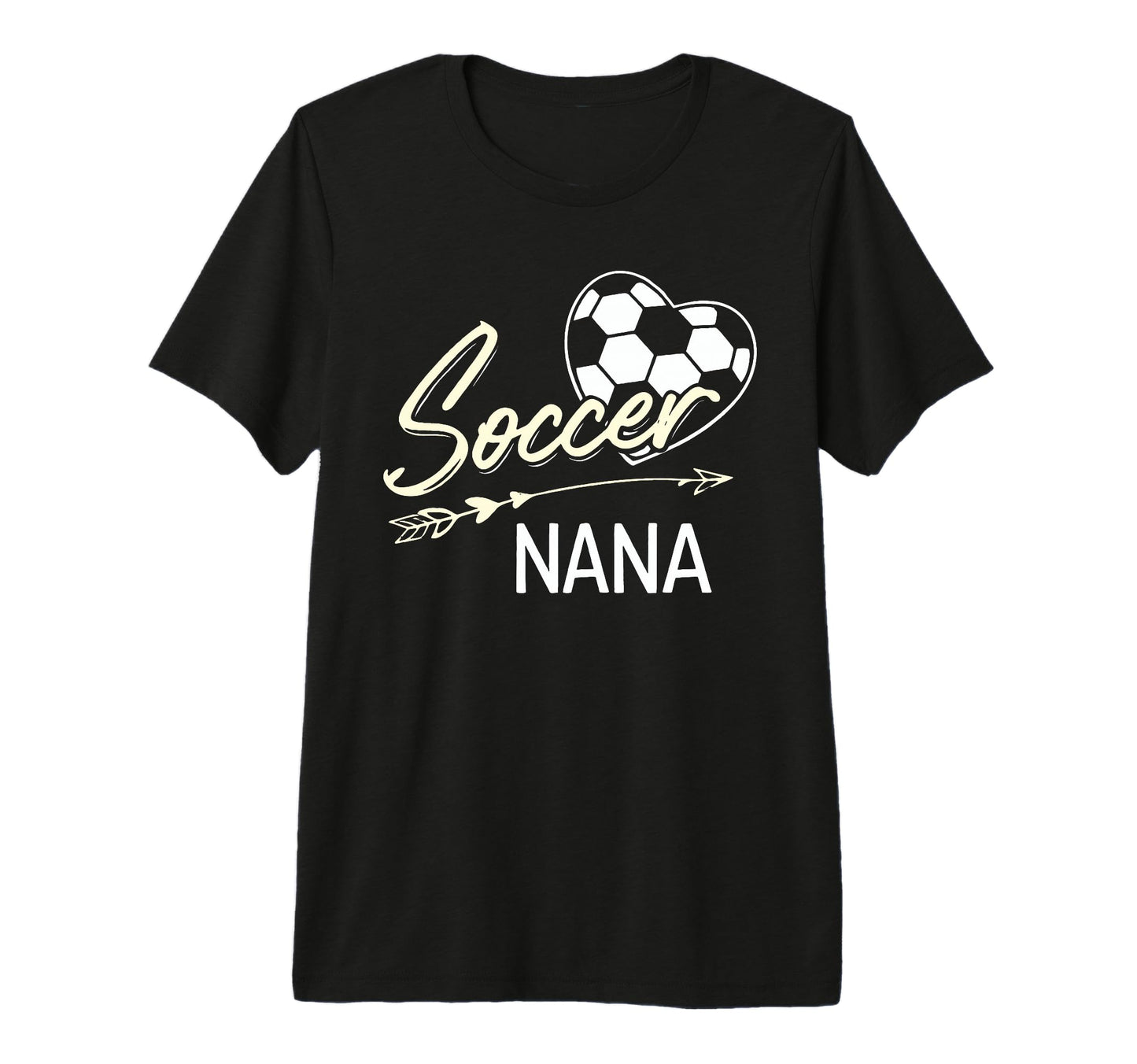 Soccer Nana Proud Grandma Soccer T-Shirt - Aesthetic Graphic Men Women - T-Shirt, Sweatshirt, Hoodie