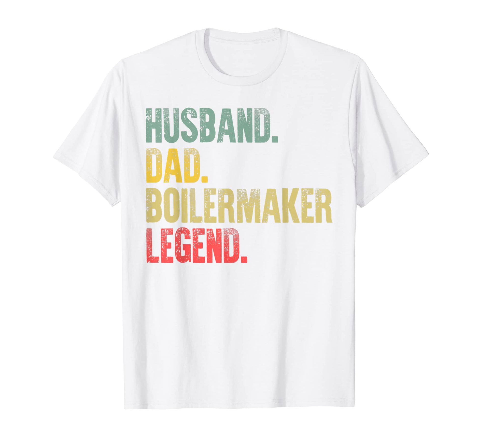 Mens Funny Husband Dad Boilermaker Legend T-Shirt - Minimalist Print Unisex - T-Shirt, Sweatshirt, Hoodie
