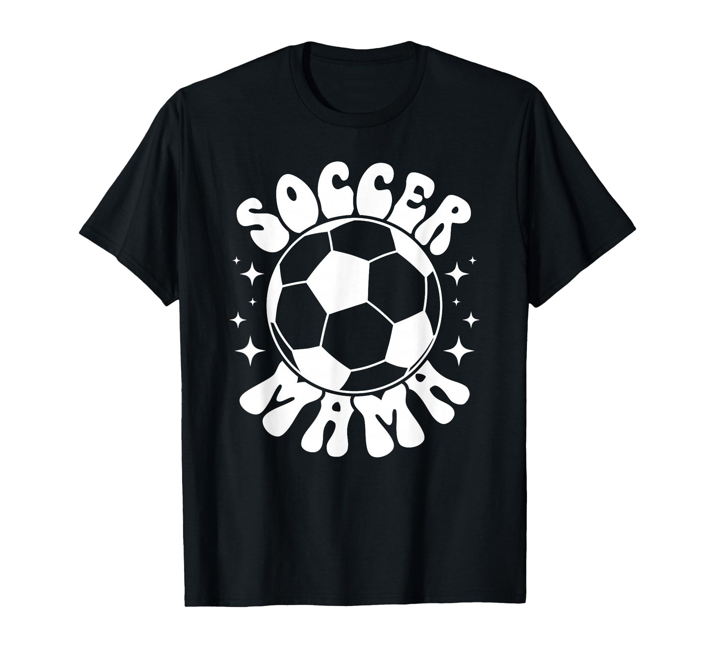 Soccer Mama Groovy Soccer Mom T-Shirt - Fun Novelty Design Men Women - T-Shirt, Sweatshirt, Hoodie