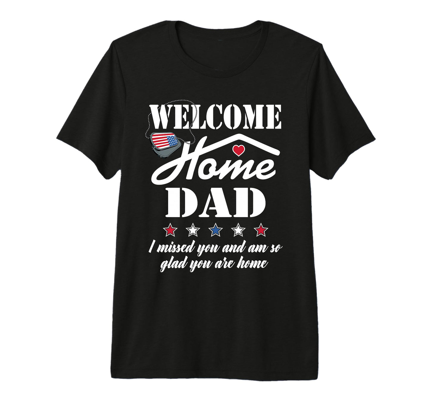 Military Family Deployment Homecoming T-Shirt - Minimalist Print Men Women - T-Shirt, Sweatshirt, Hoodie