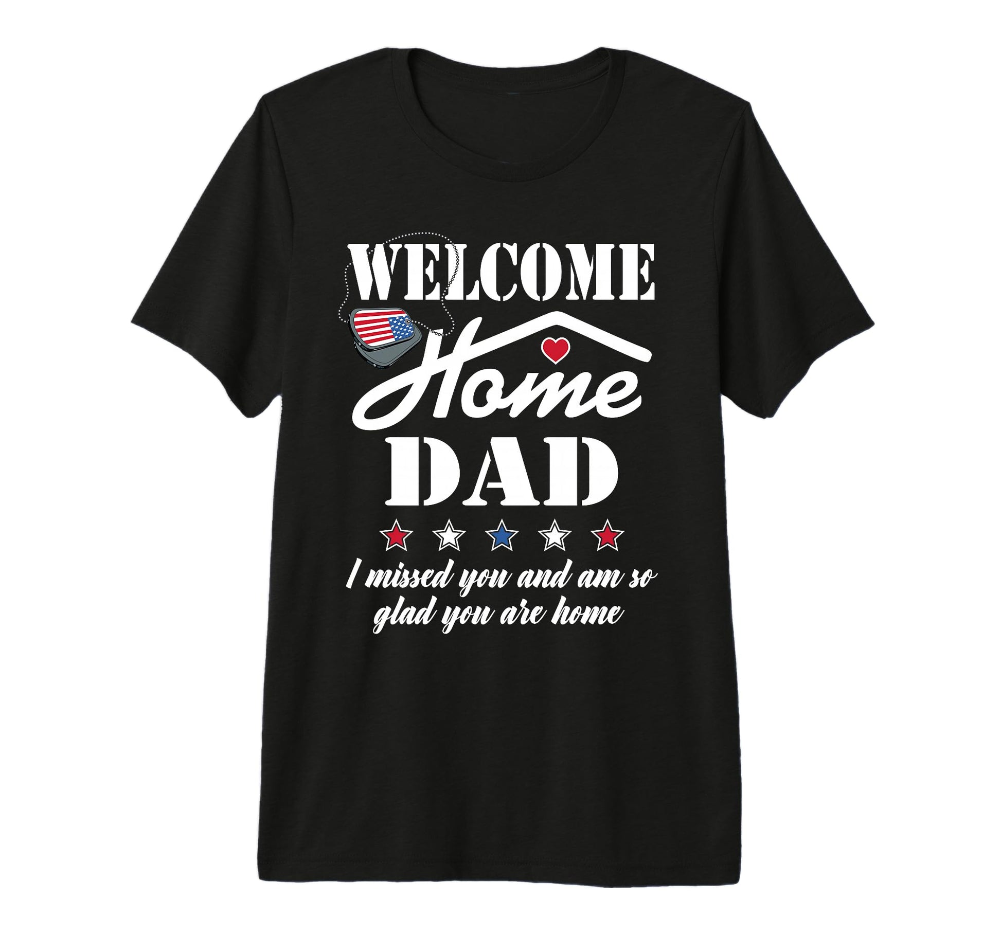 Military Family Deployment Homecoming T-Shirt - Minimalist Print Men Women - T-Shirt, Sweatshirt, Hoodie