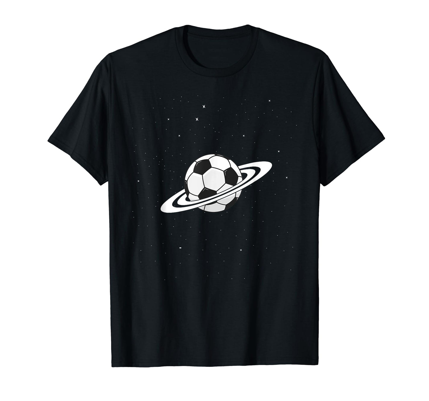 Football Lovers Soccer Player Space T-Shirt - Aesthetic Graphic for Adults - T-Shirt, Sweatshirt, Hoodie