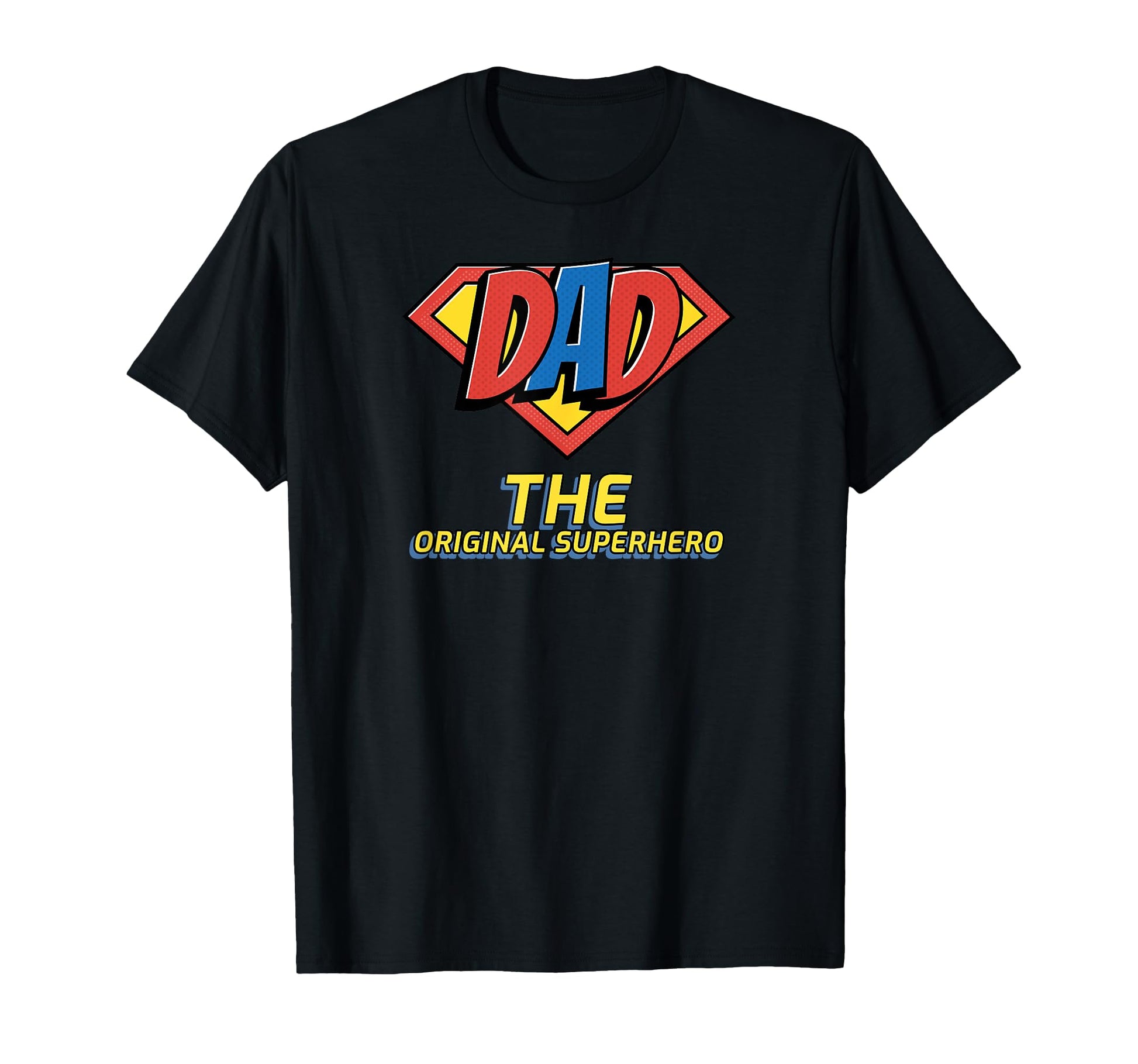 Super Dad Original Superhero Gift Your T-Shirt - Minimalist Print Unisex - T-Shirt, Sweatshirt, Hoodie