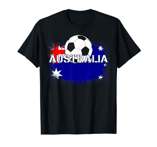 Australia Football Australia Soccer T-Shirt - Unique Graphic Men Women - T-Shirt, Sweatshirt, Hoodie