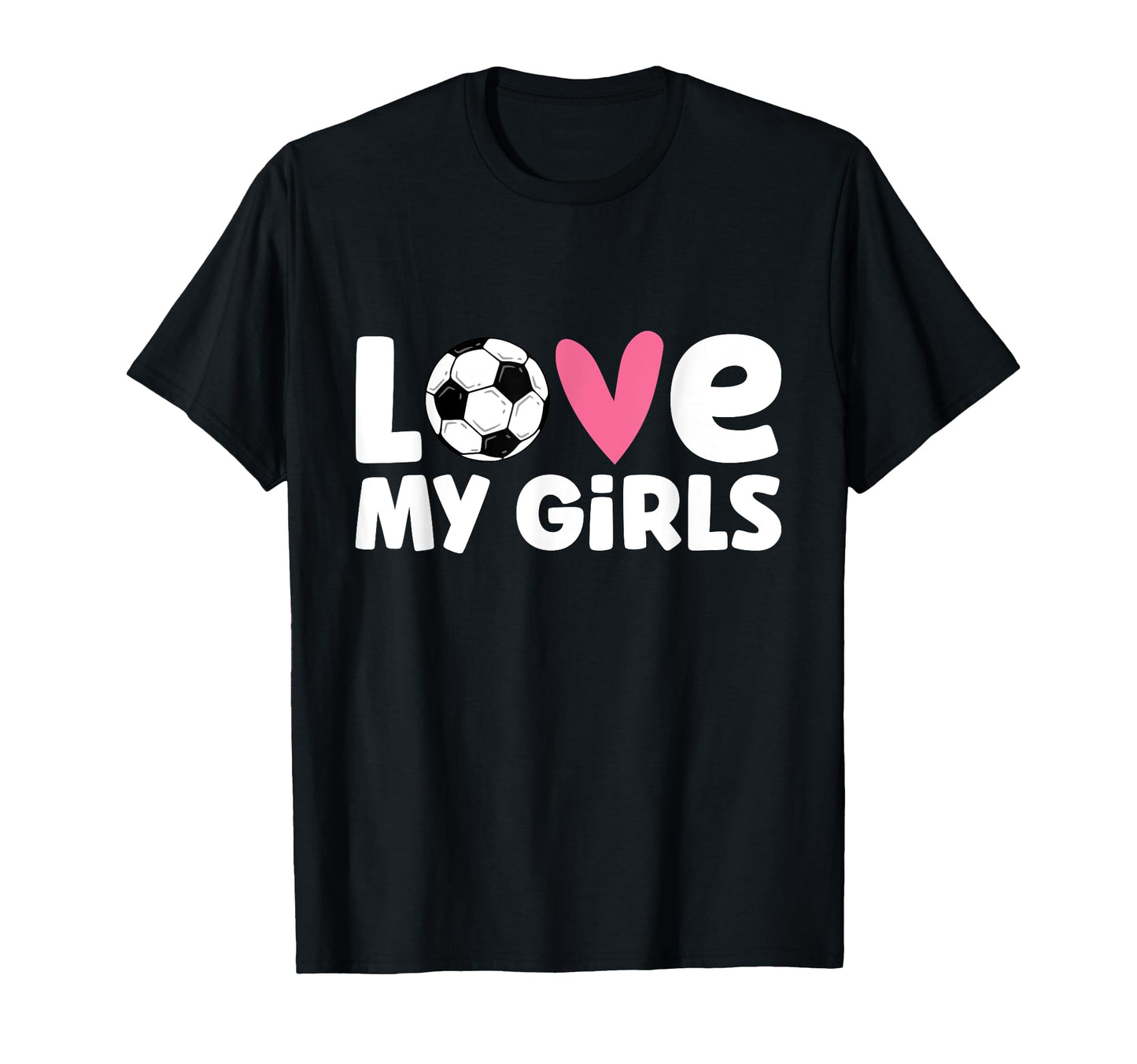 Soccer Love My Parents Soccer Daughters T-Shirt - Trendy Graphic Men Women - T-Shirt, Sweatshirt, Hoodie