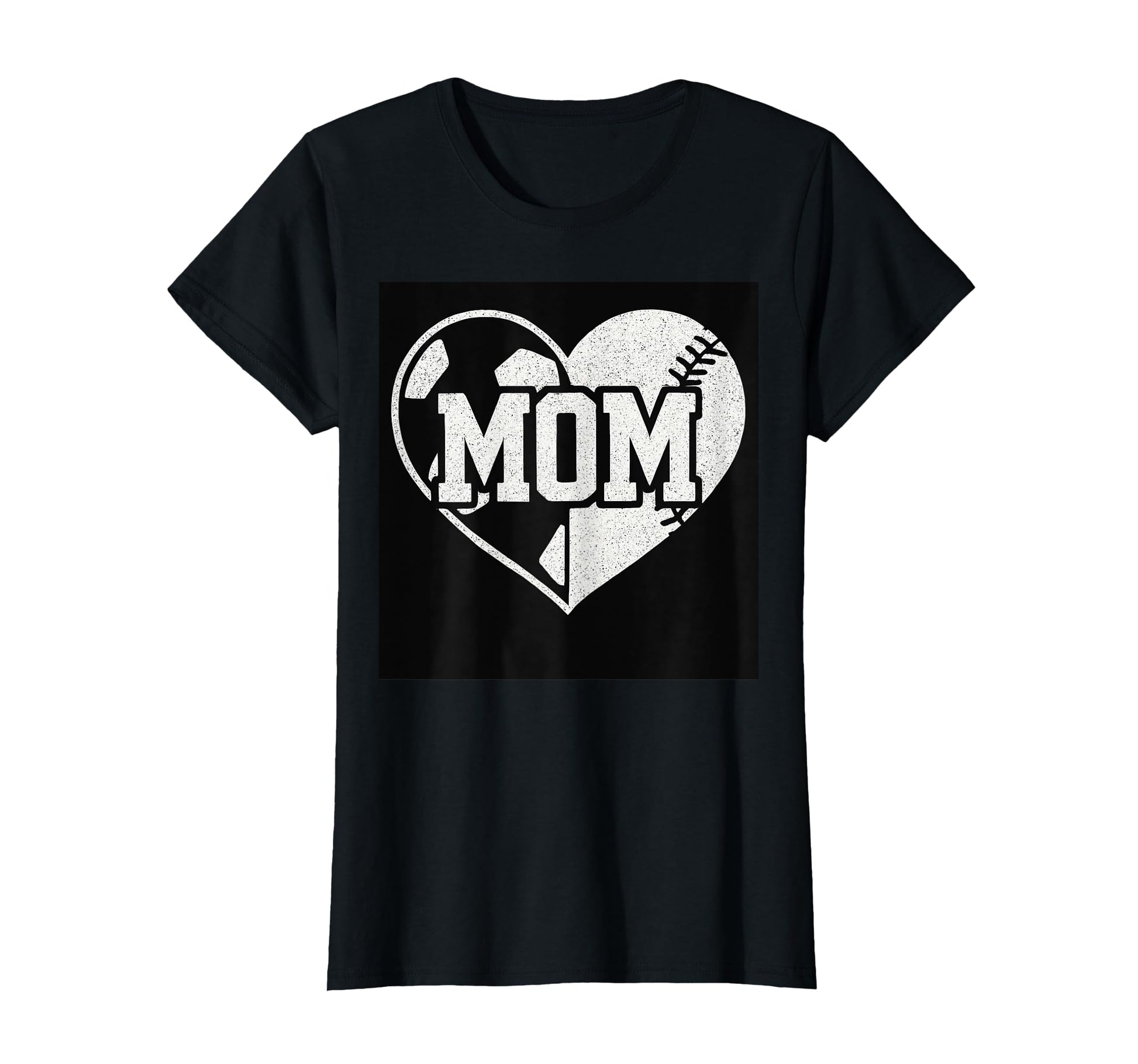 Ball Mom Soccer Football Baseball T-Shirt - Casual Everyday Wear Unisex - T-Shirt, Sweatshirt, Hoodie